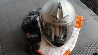 Casco Schuberth 3C Pro + Intercom Cardo