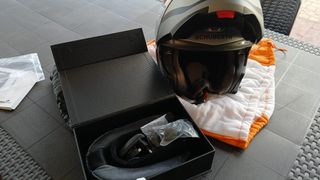 Casco Schuberth 3C Pro + Intercom Cardo