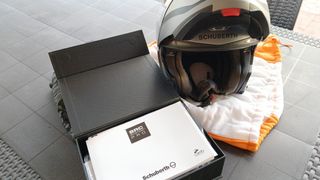 Casco Schuberth 3C Pro + Intercom Cardo