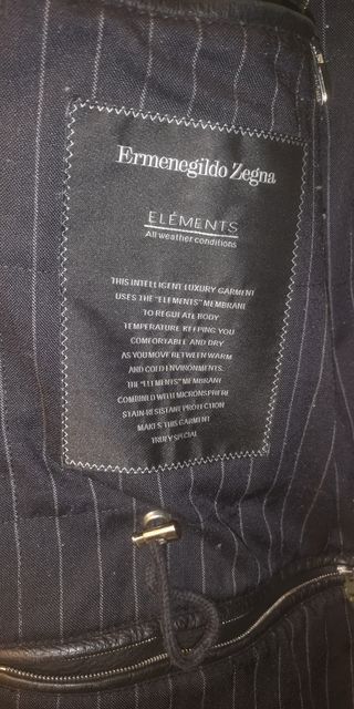 Chaquetón Ermenegildo Zegna Elements Gris