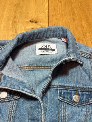 Chaqueta vaquera Zara niña 2-3 años