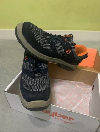 Botas de Seguridad Rayber Hombre Azul/Naranja