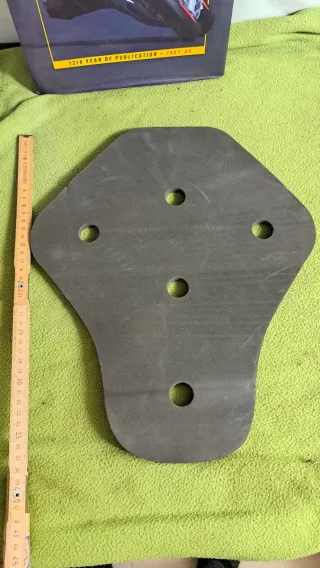 Imbottitura schiena giacca sicurezza
