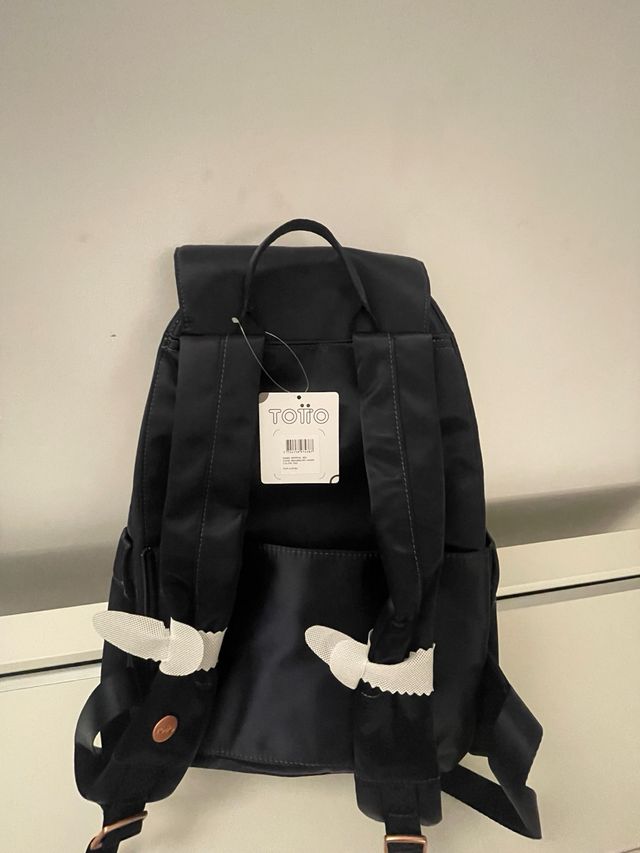 Mochila Totto Azul Oscuro Brillante