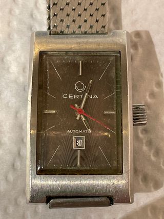 Certina Automático Marrón/Plata Mujer