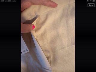 Pantalón Zara Beige Talla XXL
