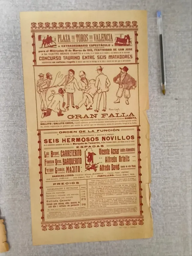 lote 2 carteles taurinos