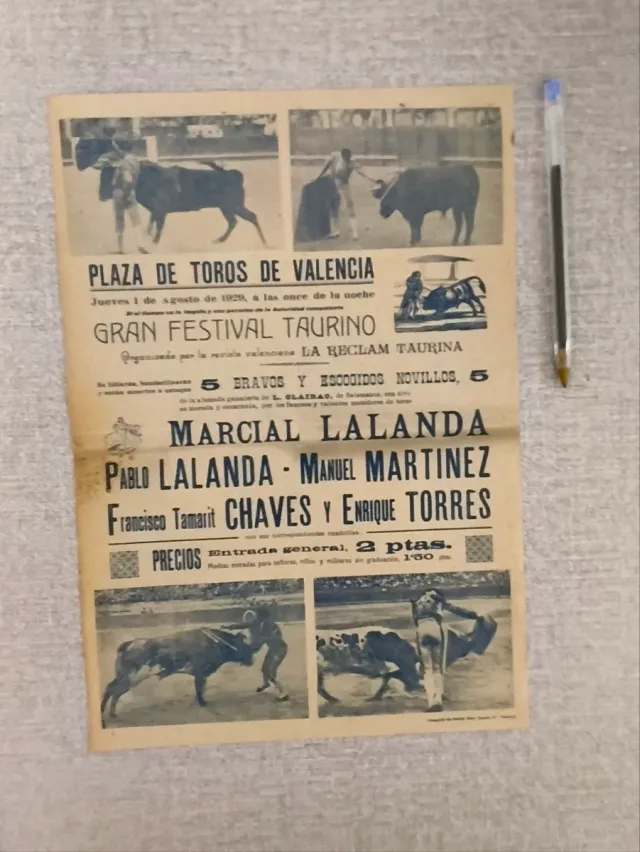lote 2 carteles taurinos