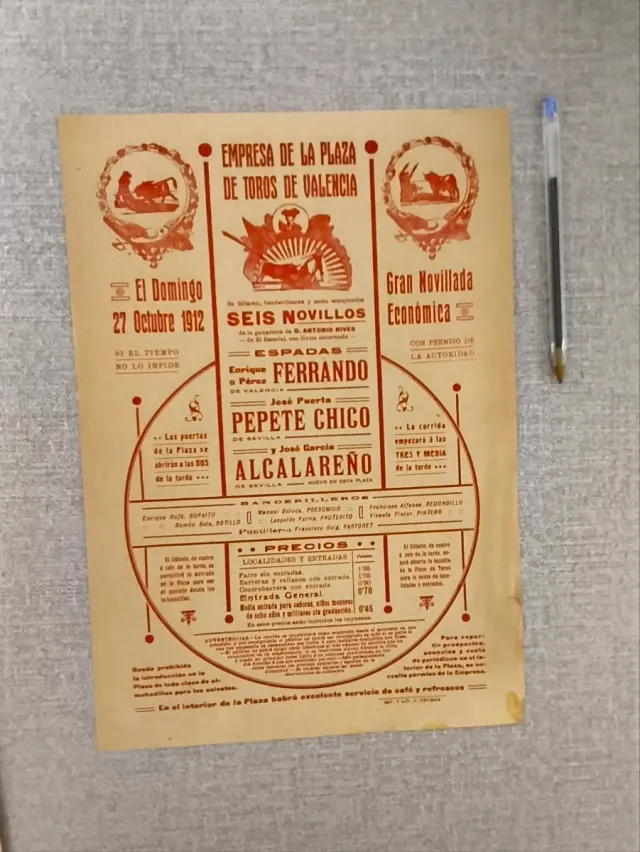 lote 2 carteles taurinos