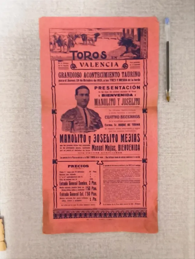 lote 2 carteles taurinos