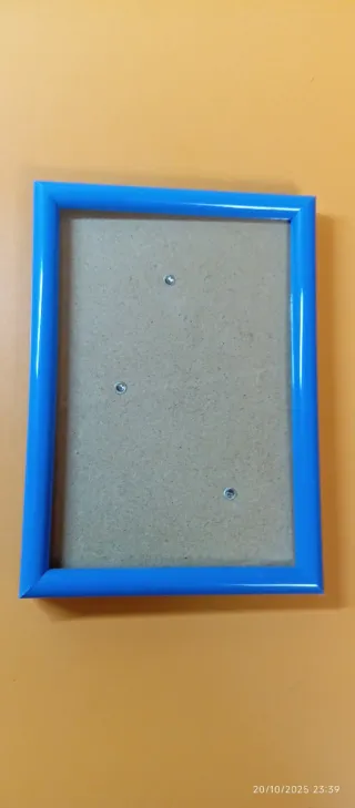 Cornice piccola blu 8x12