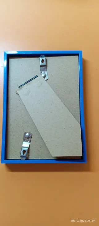 Cornice piccola blu 8x12