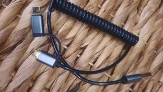 Cabo FLOVEME espiral USB C