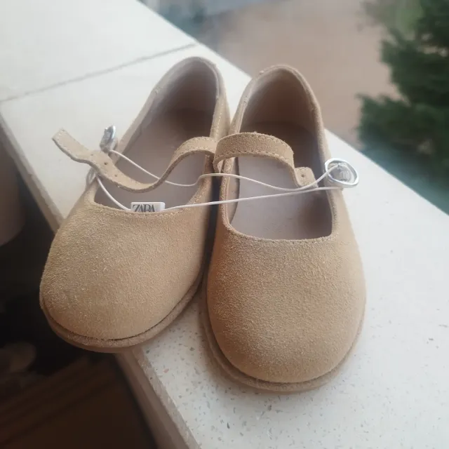 Merceditas Zara Piel Melocotón