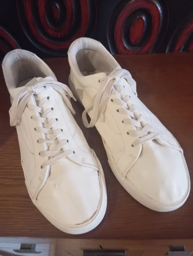 Zapatillas Bershka Hombre Blancas