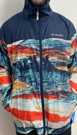 Chubasquero Columbia Talla L Nuevo con Etiqueta