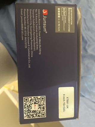 Pantalla Junsun Car Smart Navigation System