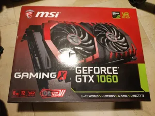 MSI GTX 1060 Gaming X 6GB GDDR5