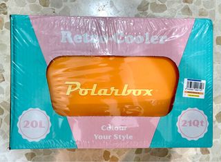Nevera Polarbox 20L Naranja Retro