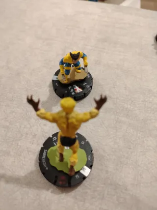 Heroclix Wolverine y Sabertooth
