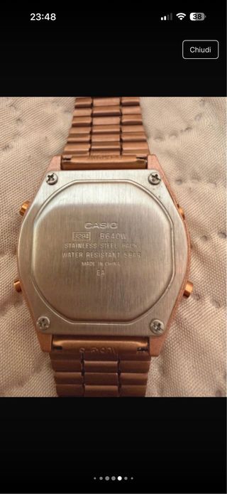 Orologio Casio Oro