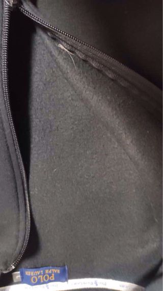 Sudadera Polo Ralph Lauren Negra Cremallera