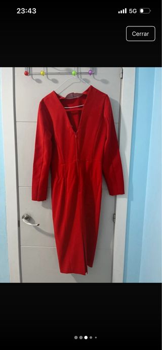 Vestido rojo elegante