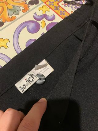 Pantaloni donna neri SOBINICH taglia 8XL.