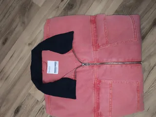 Giacca denim Bershka rosa