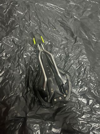 Sillín Prologo Negro y Verde