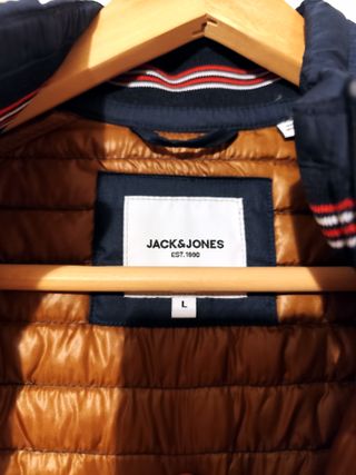 Chaqueta Ligera Jack and Jones Azul Hombre