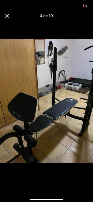 Banco de pesas multifunción