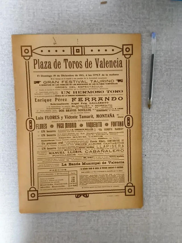 lote 6 carteles taurinos