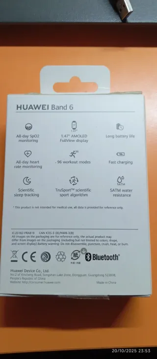 Huawei Band 6 Smartwatch Nero