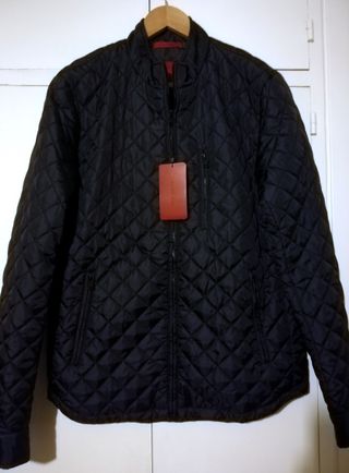 NUEVA. Chaqueta Zara Acolchada Azul Hombre