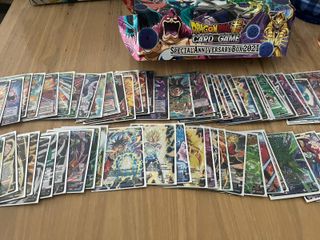 MEGA PACK CARTAS DRAGON BALL SUPER CARD GAME