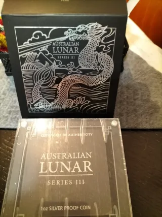 Onza Plata Perth Mint Lunar Serie III
