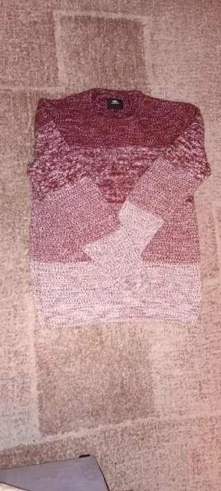 Jersey chico degradado rojo y rosa Talla S