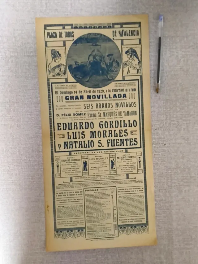 lote 7 carteles taurinos