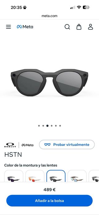 Oakley HSTN Meta IA PRIZM Black Polarized