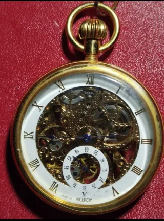 RELOJ DE BOLSILLO ESKELETOR