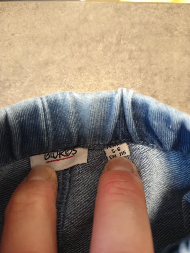 Jeans bambina BW KIDS taglia 5-6 anni