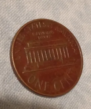 MONEDA 1 CENTAVO LINCOLN.1964D.COLOR RED-BROWN.