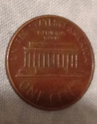 MONEDA 1 CENTAVO LINCOLN.1964D.COLOR RED-BROWN.