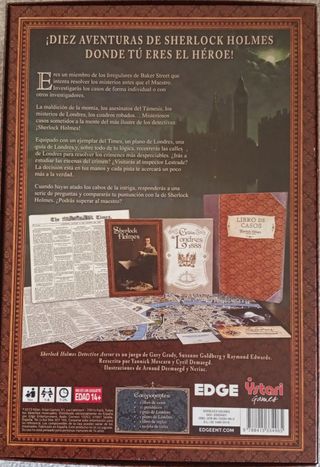 Sherlock Holmes: Detective Asesor Juego Rol