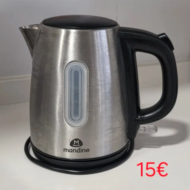 Hervidor de agua Mandine acero inoxidable
