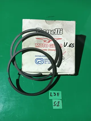 Juego de segmentos Moto Guzzi V.65, solo un piston