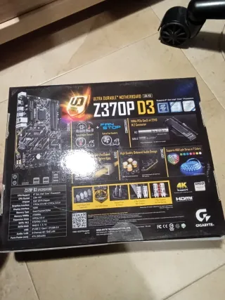 Placa Base Gigabyte Z370P D3 LGA 1151 DDR4