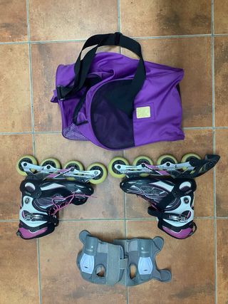 Patines Fila Talla 37 + Protección