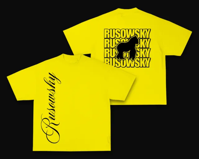 Camiseta Rusowsky Amarilla